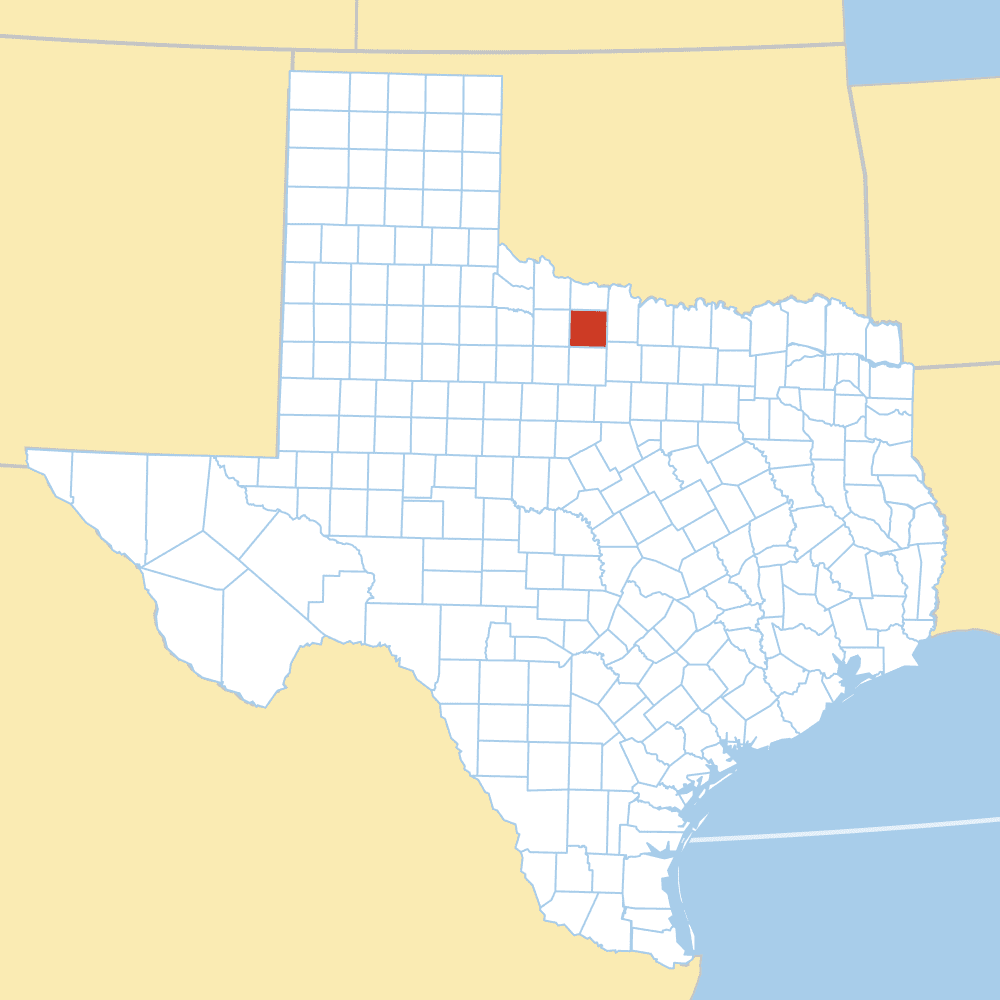 archer county map