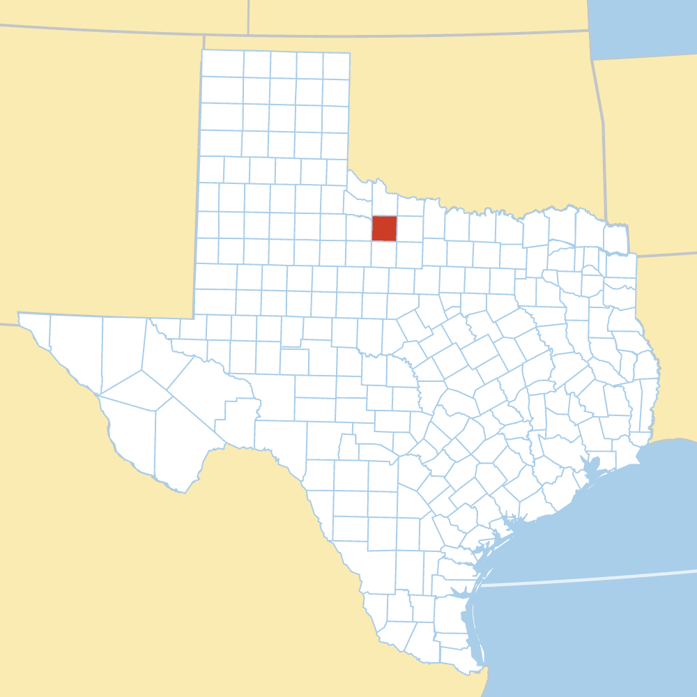 baylor county map