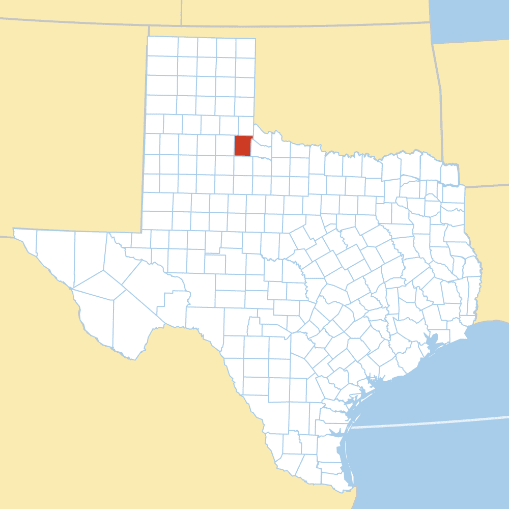 cottle county map