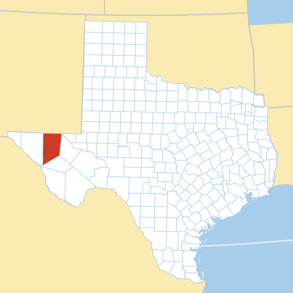 culberson county map