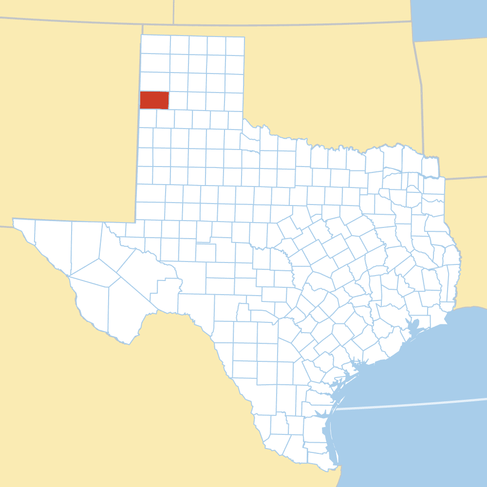deaf smith county map