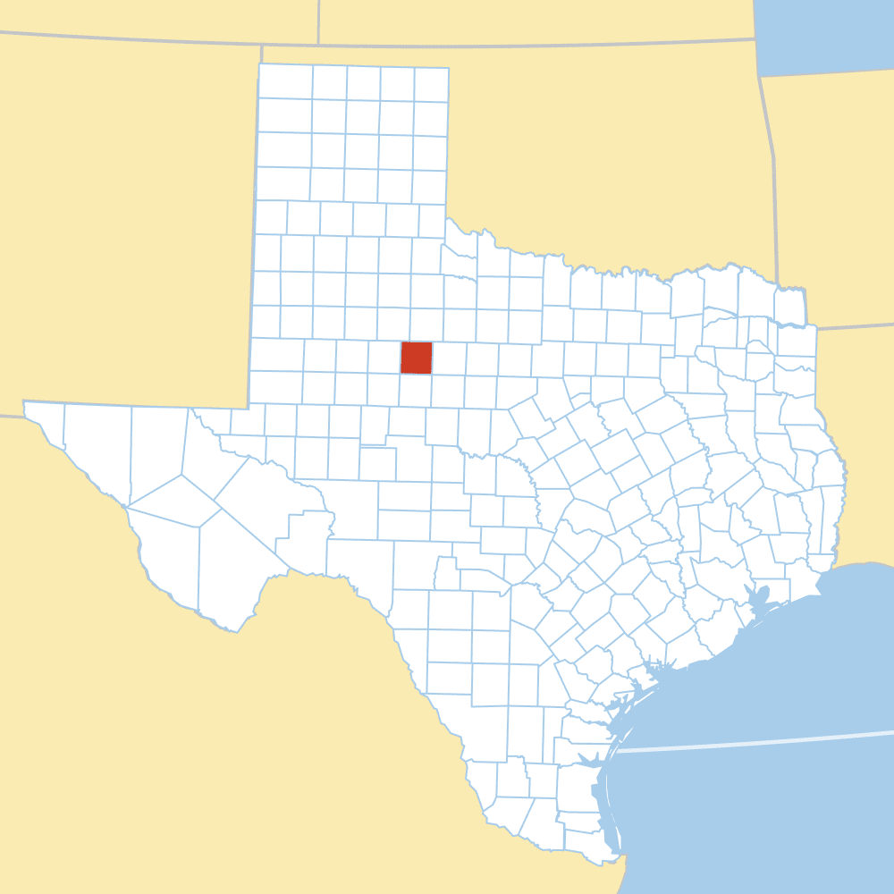 fisher county map