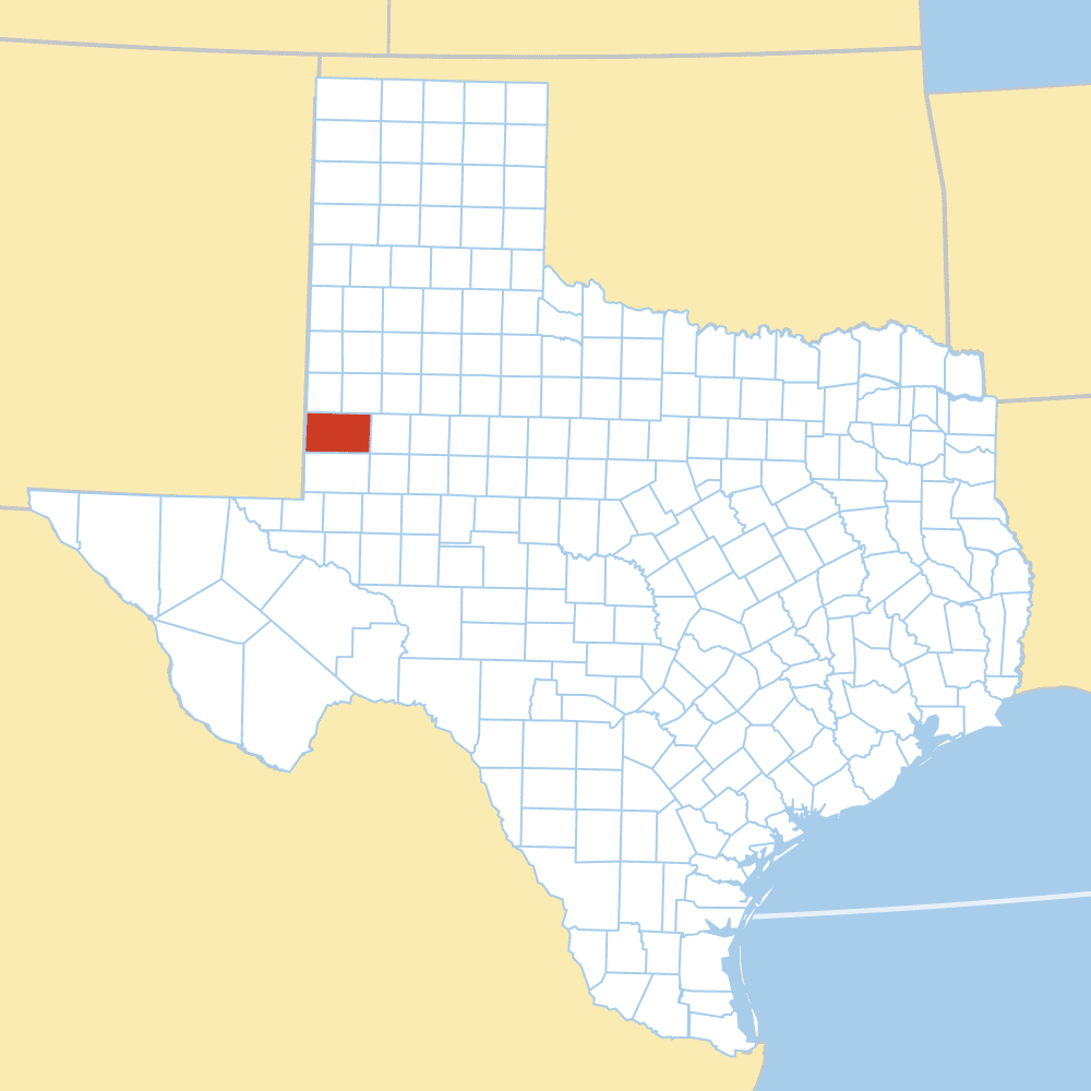 gaines county map